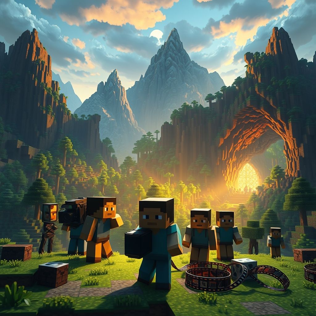 ระเบิดไอเดียสร้างบท: การปรับตัว 'Minecraft' สู่ภาพยนตร์